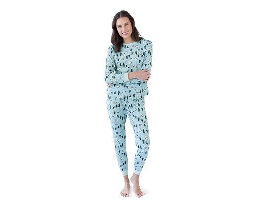 Serra Ladies 2 Piece Thermal Sleepwear Set