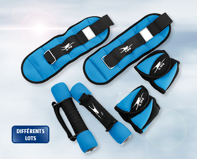 Poids et haltères pour le fitness, 6 pièces CRANE(R)