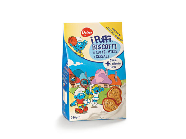 "The Smurfs" biscuits