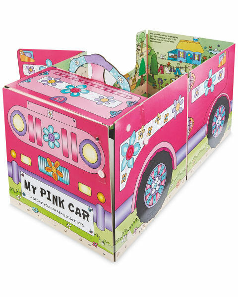 Convertible Pink Car Board Book