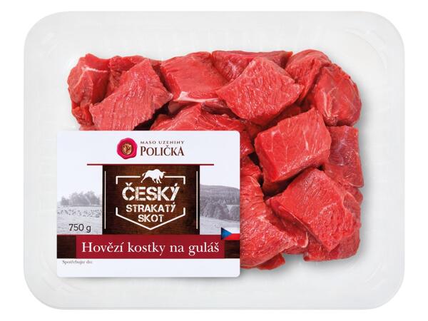HOVĚZÍ KOSTKY NA GULÁŠ