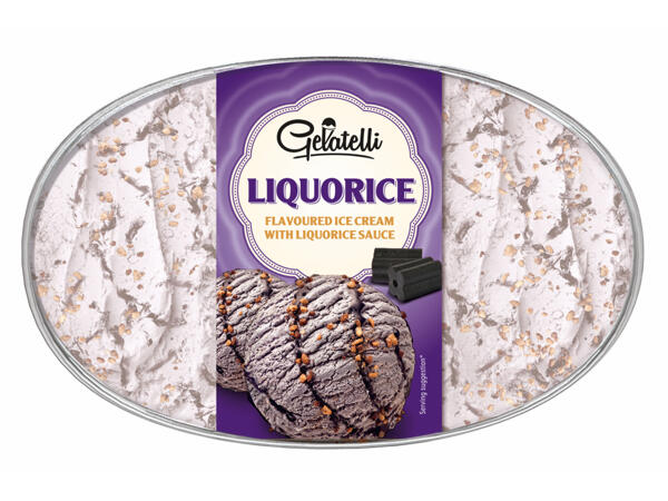 Streaky Liquorice Ice Cream