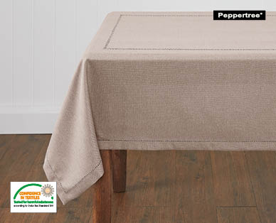 Linen Look Tablecloth
