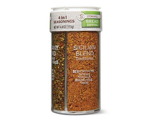 Stonemill 4 in 1 Gourmet Seasonings Assorted Varieties Aldi