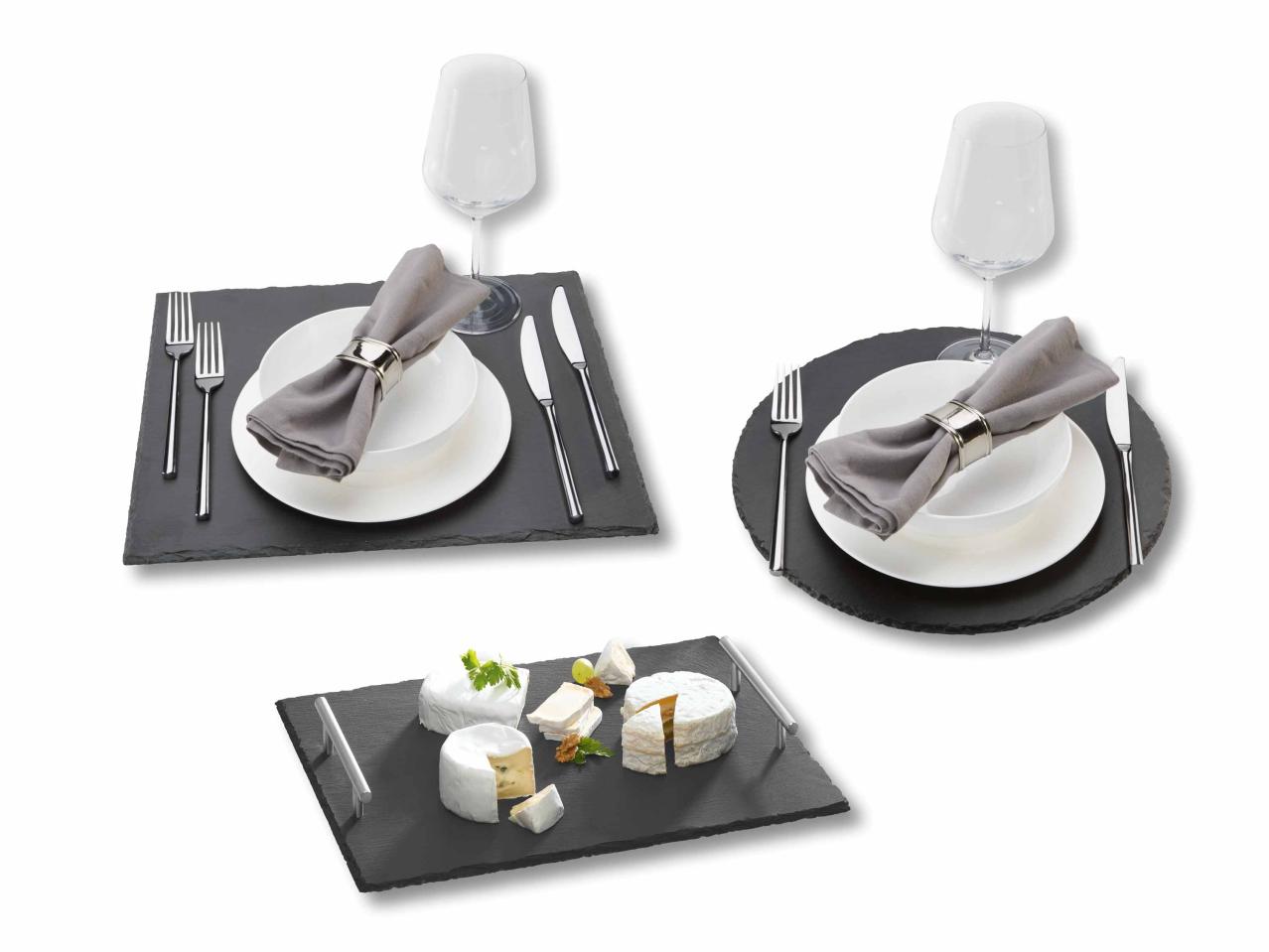 Plat de service/ sets de table, 2 Pièces