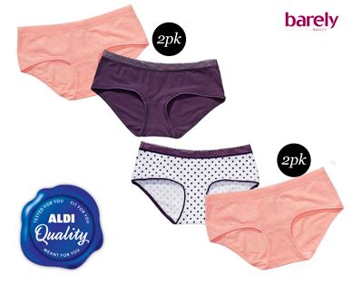 LADIES BRIEFS 2PK