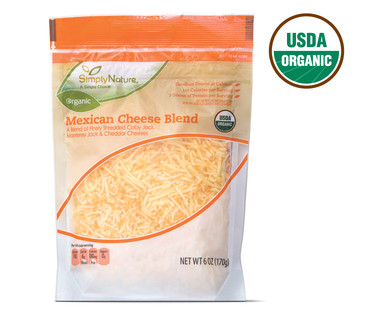 SimplyNature Organic Shredded Cheese