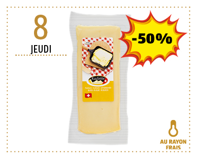 Bloc raclette D'UOR