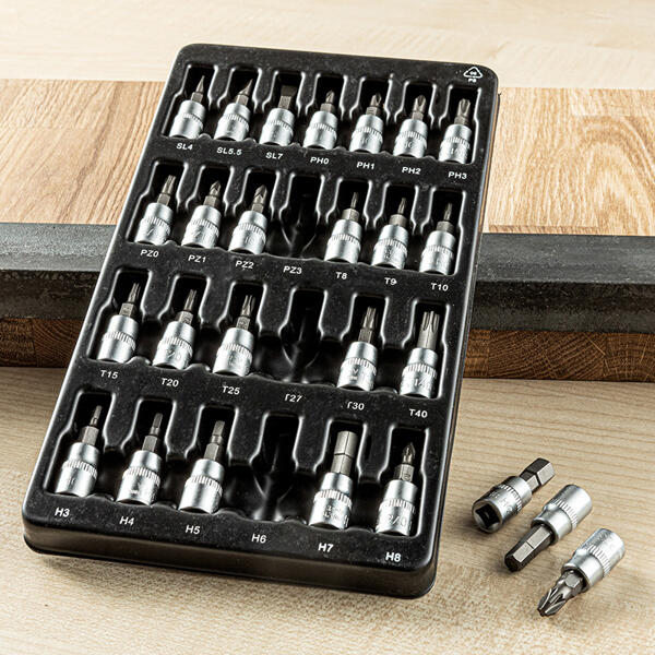Bit-Stecknuss-Set 1/4"