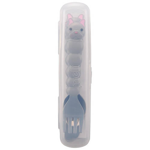Assorted Children's Utensils and Travel Case