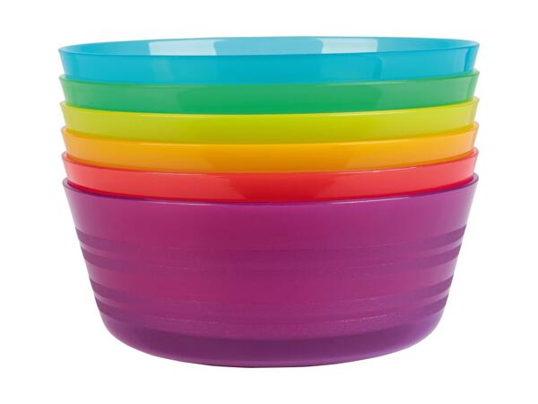 Plastic Party Cutlery/Plates/Cups/Bowls Assortment