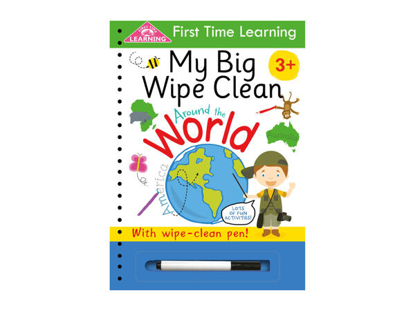 Igloobooks Wipe-Clean Book With Pen