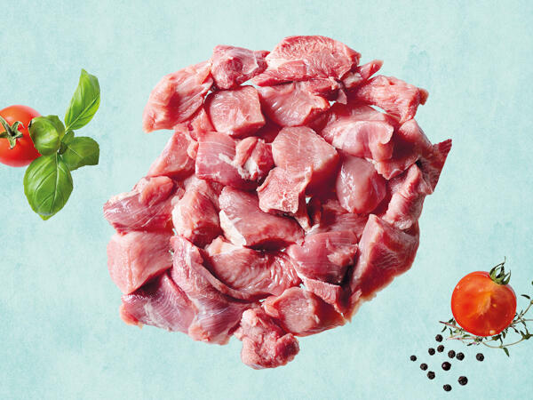 Frisches Putengulasch