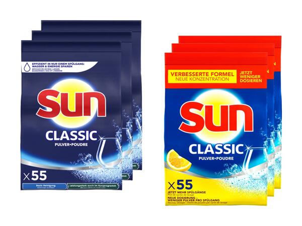 Detersivo in polvere per lavastoviglie Sun
