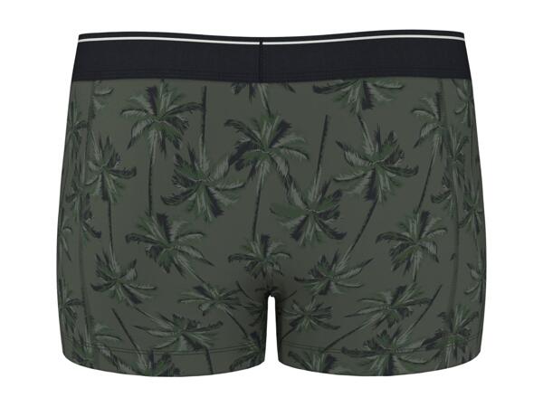 Grey, Black & Green Boxers - 3 Pack