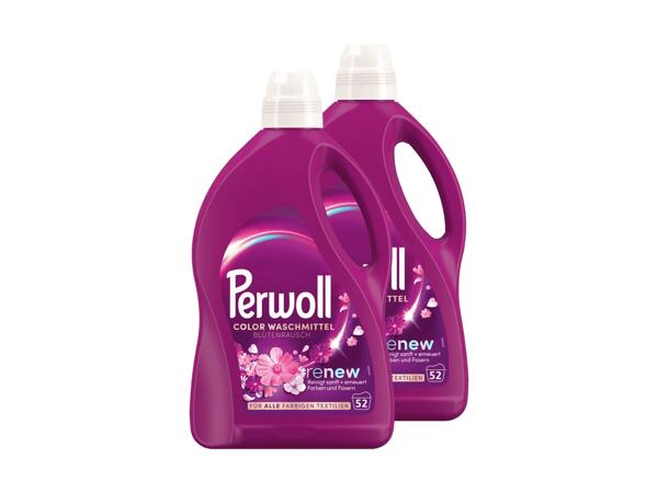 Lessive liquide bouquet de fleurs Perwoll, pack de 2