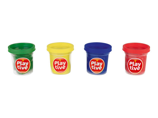 Playtive Modelling Clay Tubs