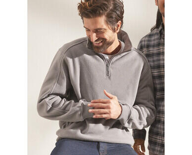 Men's Fleece Jacket or Quarter Zip - Sage or Grey