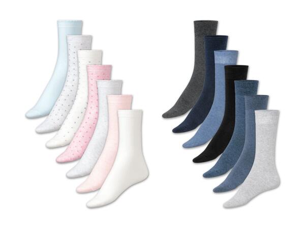 Damen/Herren Socken, 7 Paar