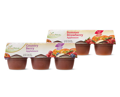 SimplyNature Applesauce Cups