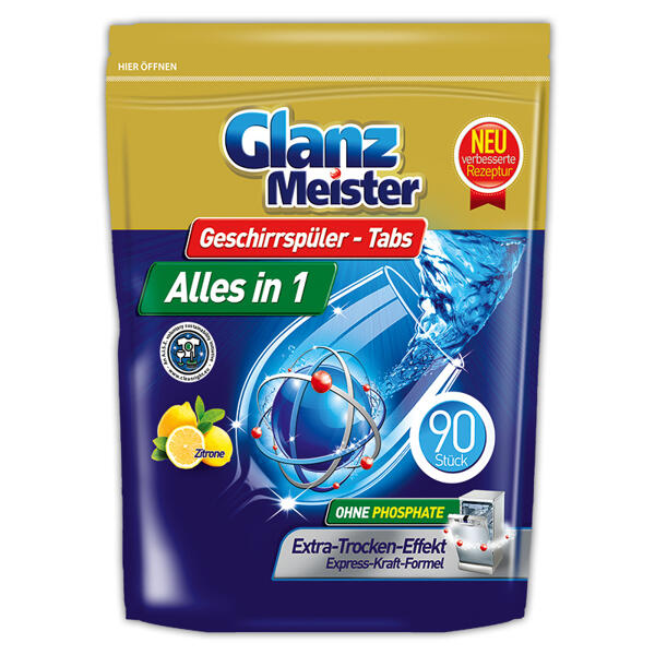 Geschirrspüler-Tabs