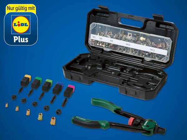 Nietmutternzangen-Set, 151-teilig