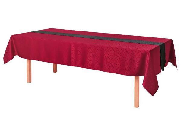 Žakárový ubrus s běhounem