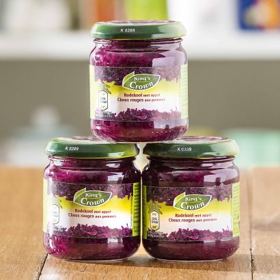 Rotkohl mit Apfel, 3er-Pack