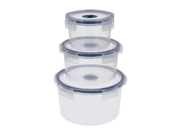 Silvercrest Microwaveable Container Set - Set of 3