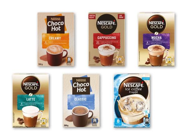 Nescafé eller Nestlé Choco hot