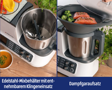 AMBIANO Küchenmaschine mit Koch-Funktion