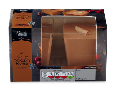 Specially Selected Luxury Chocolate Soufflés