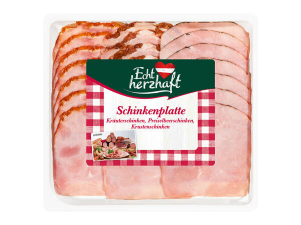 Schinkenplatte