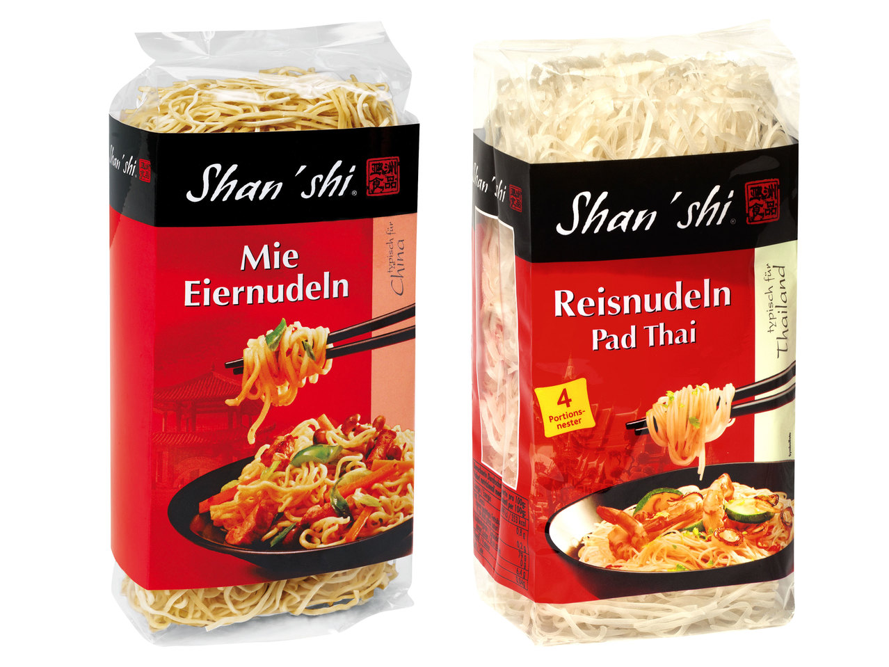 SHAN‘SHI Mie Eiernudeln/Reisnudeln