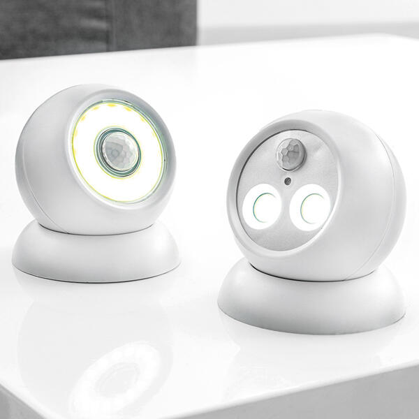 LED-Sensor-Kugelleuchte