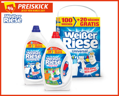 WEISSER RIESE Waschmittel
