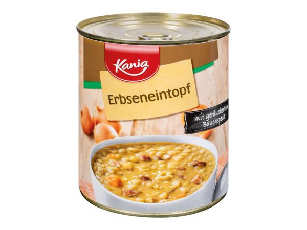 KANIA Erbsensuppe mit Bauchspeck 800 g
