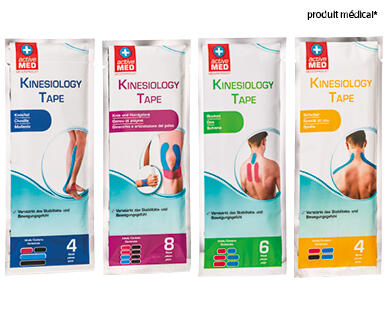 ACTIVE MED 
 BANDES DE PHYSIOTHÉ- RAPIE, PRÉDÉCOUPÉES