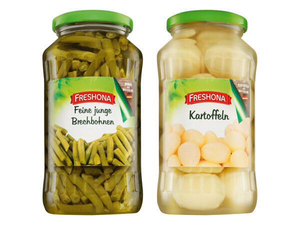 FRESHONA Bohnen oder Kartoffeln