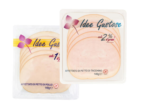 Gluten-Free Chicken Breast or Turkey Slices