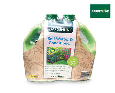 Soil Wetter and Conditioner 2 x 2L or Lawn Fertiliser 2 x 2L