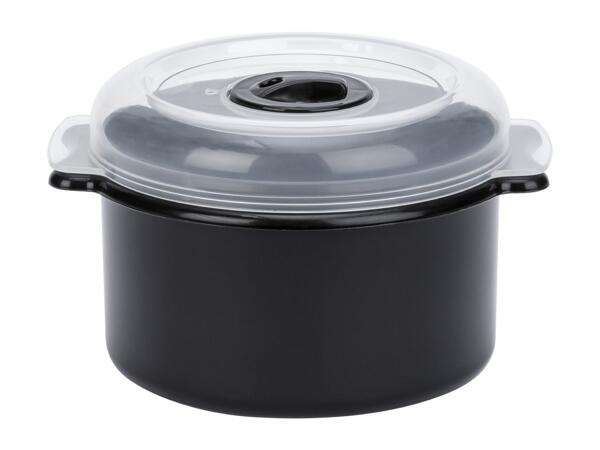 Livarno Home Black Microwaveable Container Set - 3 Pieces