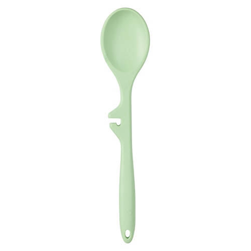 Clip-On Silicone Utensil - Spoon, Mint