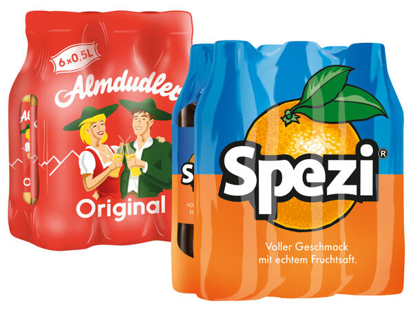 Almdudler Original oder Spezi Limonade