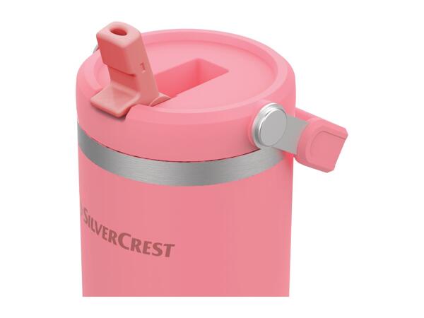 Silvercrest Pink Stainless Steel Insulated Mug