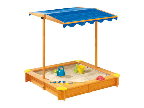 Playtive Junior Sandpit With Sun Shade
