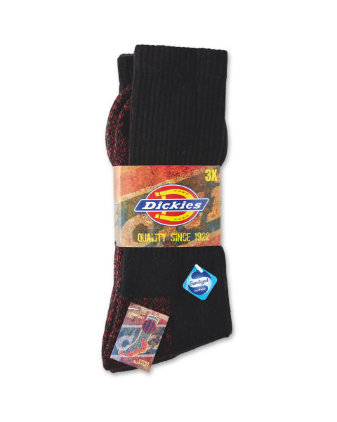 Dickies Anti-Bacterial Socks 3-Pack