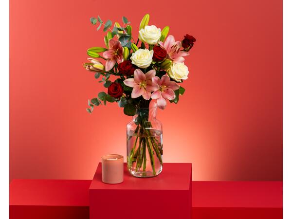 Premium Rose & Lily Bouquet