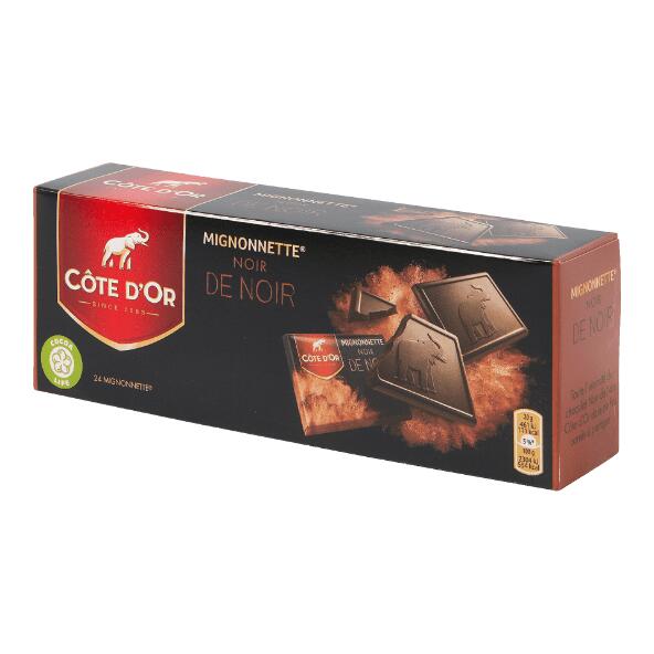CÔTE D'OR(R) 				Mignonnettes noir de noir, 24 pcs