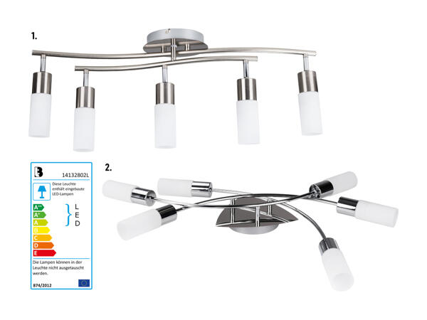 LED-Deckenleuchte (nur im Tessin)